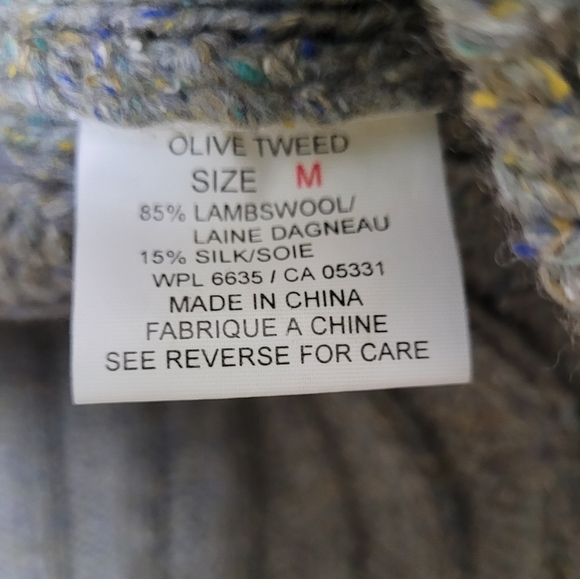 Woolrich Handknit Aran Cable Knit Sweater Wool Silk Classic Fisherman NEW - Picture 7 of 9